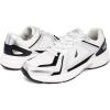 image:imageNautica Mens Running Sneakers Sport Fashion LaceUp Athletic Soft Shoes for Gym Tennis Men  Cushioned Breathable Lightweight amp ComfortableWhite Metallic