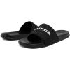 image:imageNautica Mens SlipOn Slide SandalsBlack Whitesilverton