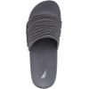 image:imageNautica Mens SlipOn Slide SandalsCharcoal Loch
