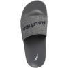 image:imageNautica Mens SlipOn Slide SandalsGrey Navysilverton
