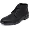 image:imageNautica Mens Chukka Boot Dress Casual LaceUp Ankle Shoe Oxfords amp Desert BootsBlackBlack