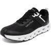 image:imageNautica Mens Running Sneakers Sport Fashion LaceUp Athletic Soft Shoes for Gym Tennis Men  Cushioned Breathable Lightweight amp ComfortableBlack Whitebolang