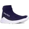 image:imageNautica Mens SlipOn Sneaker High Top Socks Shoes with Ankle Support  Comfortable amp Breathable LaceUp Gym Walking Running Shoes