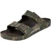 image:imageNautica Mens TwoStrap EVA Slide Sandals Adjustable Buckle Comfort Footbed Lightweight Waterproof SlipOn Beach and Casual Pool SandalsOlive Camo