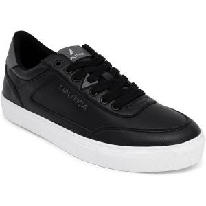 image:imageNautica Mens Casual Shoe Classic LaceUp Low Top Loafer Fashion Sneaker  in Medium amp Wide Width SizesBlackjansen