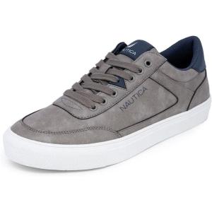 image:imageNautica Mens Casual Shoe Classic LaceUp Low Top Loafer Fashion Sneaker  in Medium amp Wide Width SizesGreyjansen
