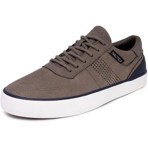 image:imageNautica Mens Classic LaceUp Boat Shoes Low Top Fashion Sneaker  Stylish and Comfortable Casual ShoeGrey Navy