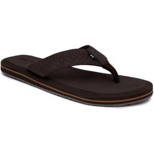 image:imageNautica Mens Flip Flop Shower Sandals Slides  Comfortable Waterproof Beach Footwear SlipOn ThongBrowntidor