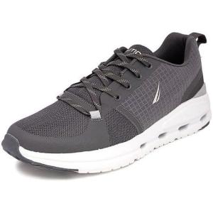 image:imageNautica Mens Running Sneakers Sport Fashion LaceUp Athletic Soft Shoes for Gym Tennis Men  Cushioned Breathable Lightweight amp ComfortableCharcoal