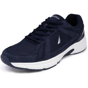 image:imageNautica Mens Running Sneakers Sport Fashion LaceUp Athletic Soft Shoes for Gym Tennis Men  Cushioned Breathable Lightweight amp ComfortableNavy