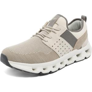 image:imageNautica Mens Running Sneakers Sport Fashion LaceUp Athletic Soft Shoes for Gym Tennis Men  Cushioned Breathable Lightweight amp ComfortableOff White Zer
