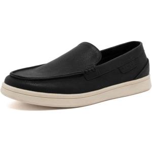 image:imageNautica Mens SlipOn Loafers Casual Moc Toe Sneakers Boat Shoes Slipper for Men  Lightweight amp Comfortable  DerwinBlack