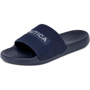 image:imageNautica Mens SlipOn Slide SandalsNavyasti
