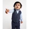 image:imageNautica Baby Boys 4piece Suit Set with Dress Shirt Vest Pants and TieTanzanite