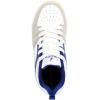 image:imageNautica Youth Athletic Sneakers  Comfortable LaceUp Tennis Shoes for Boys and Girls Durable Casual Sport Footwear for School Gym and Daily WearWhite Cobalthappy