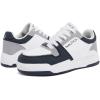 image:imageNautica Youth Athletic Sneakers  Comfortable LaceUp Tennis Shoes for Boys and Girls Durable Casual Sport Footwear for School Gym and Daily WearWhite Navy Greyharrold