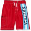 image:imageNautica Boys 47 Swim TrunkSide Stripe Carmine Fk13