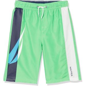 image:imageNautica Boys 47 Swim TrunkExploded Neon Green Fk17