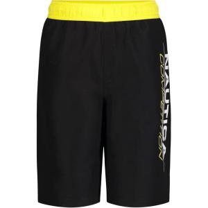 image:imageNautica Boys 47 Swim TrunkNc Black