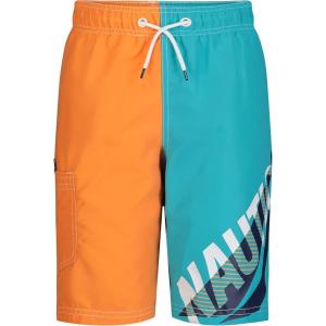 image:imageNautica Boys 47 Swim TrunkTailwinds Scuba Blue