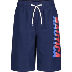 image:imageNautica Boys 47 Swim TrunkVert Logo J Navy