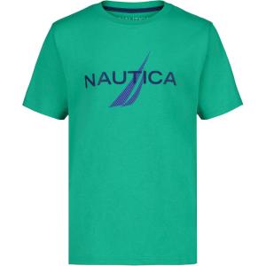 image:imageNautica Boys Short Sleeve JClass Logo Crew Neck TShirt Soft Comfortable Relaxed FitLayered Jclass Gum Drop