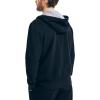image:imageNautica Long Sleeve Sueded Fleece Full Zip Hoodie Sweatshirt SweaterTrue Black