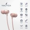 image:imageNautica B310 Sport Wireless Bluetooth Earphones with TypeC Charging Cable Neckband Earphones Magnetic Earbuds Bluetooth v50 Earphones High Volume Levels Flexibility Portable Sweat Proof Pink