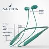 image:imageNautica B310 Sport Wireless Bluetooth Earphones with TypeC Charging Cable Neckband Earphones Magnetic Earbuds Bluetooth v50 Earphones High Volume Levels Flexibility Portable Sweat Proof Green