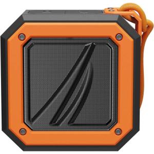 image:imageNautica S100 True Wireless Outdoor Speaker Portable IPX5 Waterproof Bluetooth Speaker with 2Hour Quick Charge amp 30Day Standby Perfect for Camping Beach Backyard amp TravelBlack  Orange