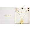 image:imageNautica Two Row Teardrop Necklace Set for Women 14K Yellow Gold Plated Alloy 1622 Inches