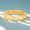 image:imageNautica Wave Stretch Bracelet for Women 14K Yellow Gold Plated Alloy