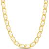 image:imageNautica Simulated Pearl Chain Necklace for Women 14K Yellow Gold Plated Alloy 175 Inches