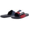 image:imageNautica Mens Athletic Slide Sandal Adjustable Straps Comfort SlipOnBower 2navyWhiteRed