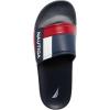 image:imageNautica Mens Athletic Slide Sandal Adjustable Straps Comfort SlipOnBower 2navyWhiteRed