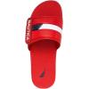 image:imageNautica Mens Athletic Slide Sandal Adjustable Straps Comfort SlipOnRed