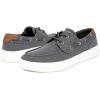 image:imageNautica Mens Boat Shoe Casual Loafers Comfort Sneaker  Walking Moccasin SlipOnLaceUpCharcoal Canvas