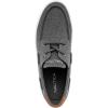 image:imageNautica Mens Boat Shoe Casual Loafers Comfort Sneaker  Walking Moccasin SlipOnLaceUpCharcoal Canvas
