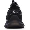 image:imageNautica Mens Casual Fashion Sneakers  Lightweight LaceUp Athletic Walking Shoes for Gym amp Tennis ComfortableBlackGrey