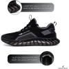 image:imageNautica Mens Casual Fashion Sneakers  Lightweight LaceUp Athletic Walking Shoes for Gym amp Tennis ComfortableBlackGrey