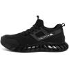 image:imageNautica Mens Casual Fashion Sneakers  Lightweight LaceUp Athletic Walking Shoes for Gym amp Tennis ComfortableBlacklazith