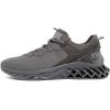 image:imageNautica Mens Casual Fashion Sneakers  Lightweight LaceUp Athletic Walking Shoes for Gym amp Tennis ComfortableCharcoal Tonalwandal