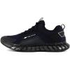 image:imageNautica Mens Casual Fashion Sneakers  Lightweight LaceUp Athletic Walking Shoes for Gym amp Tennis ComfortableNavy Black