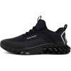 image:imageNautica Mens Casual Fashion Sneakers  Lightweight LaceUp Athletic Walking Shoes for Gym amp Tennis ComfortableNavy Blackwyern