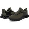 image:imageNautica Mens Casual Fashion Sneakers  Lightweight LaceUp Athletic Walking Shoes for Gym amp Tennis ComfortableOlive Blackwandal