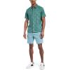 image:imageNautica Mens Nautica Sustainably Crafted Printed ShortSleeve ShirtCoastal Pine