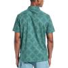 image:imageNautica Mens Nautica Sustainably Crafted Printed ShortSleeve ShirtCoastal Pine