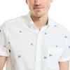 image:imageNautica Mens Nautica Sustainably Crafted Printed ShortSleeve ShirtSail White