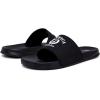 image:imageNautica Mens Open Toe Slide Sandals  Comfortable Indoor amp Outdoor Shower SlippersBlack White Porter