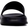 image:imageNautica Mens Open Toe Slide Sandals  Comfortable Indoor amp Outdoor Shower SlippersBlack White Porter